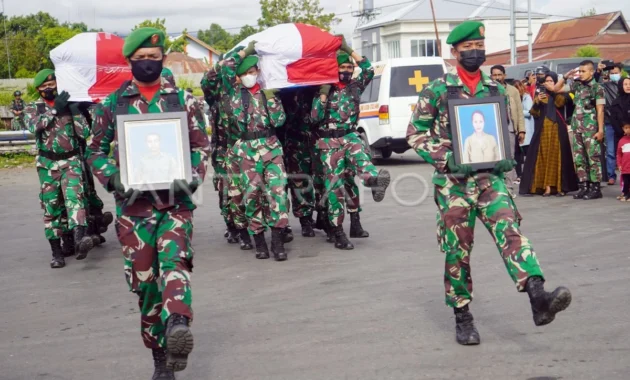 Jenazah 3 Prajurit TNI Tiba di Bandata Soekarno‑Hatta Besok