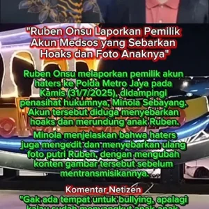 JK Laporkan Pemilik Akun YouTube dan Facebook yang Sebarkan Hoax, Tidak Hanya Rismon Sianipar