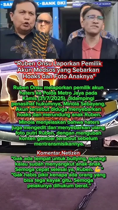 JK Laporkan Pemilik Akun YouTube dan Facebook yang Sebarkan Hoax, Tidak Hanya Rismon Sianipar