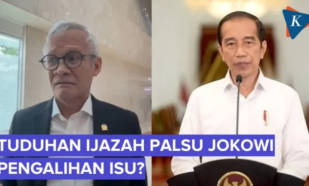 Jokowi Tanggapi Tuduhan AHY dan Puan Koordinator Isu Ijazah Palsu