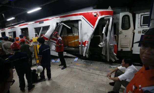 KA Argo Bromo Melaju 110 Km/Jam Sebelum Tabrak KRL di Stasiun Bekasi Timur