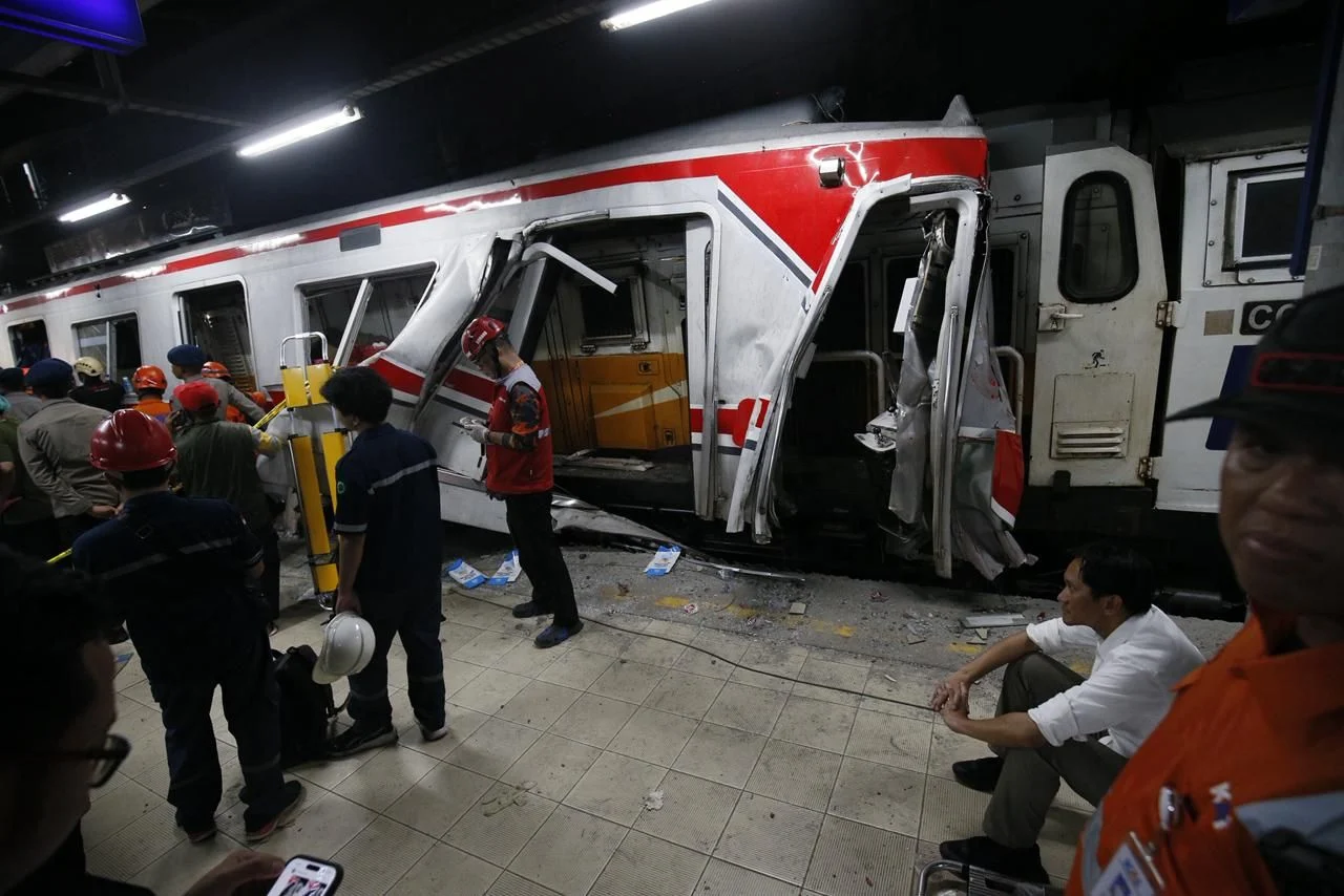 KA Argo Bromo Melaju 110 Km/Jam Sebelum Tabrak KRL di Stasiun Bekasi Timur