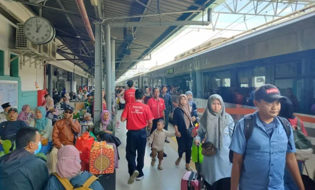 KAI Catat Layani 5,08 Juta Pelanggan Selama Angkutan Lebaran 2026
