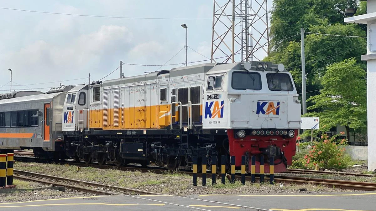 KAI Daop 1 Jakarta Angkut 808 Ribu Ton Logistik pada Kuartal I 2026