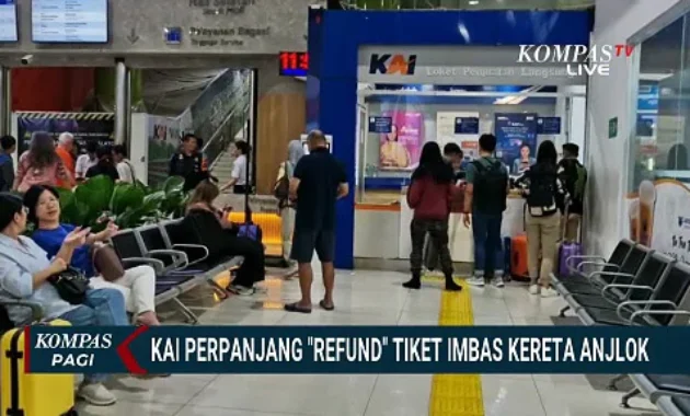KAI Refund Tiket 100 Persen bagi Penumpang Terdampak Longsor Sasaksaat