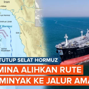 Kapal Pertamina Masih Tertahan di Selat Hormuz, Kemlu Pastikan Tidak Terkait Isu Overflight Clearance AS