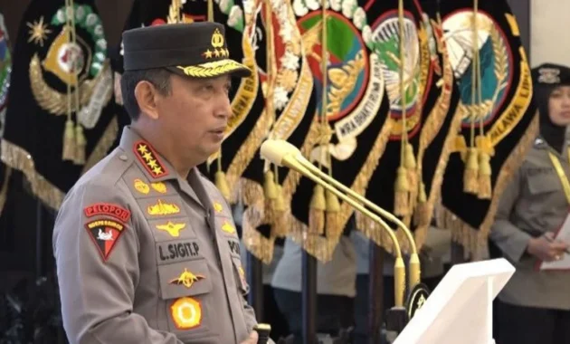Kapolri Pimpin Rakor Bareng Menteri, Siapkan Mitigasi Dampak Global dan Jaga Ekonomi 5 Persen