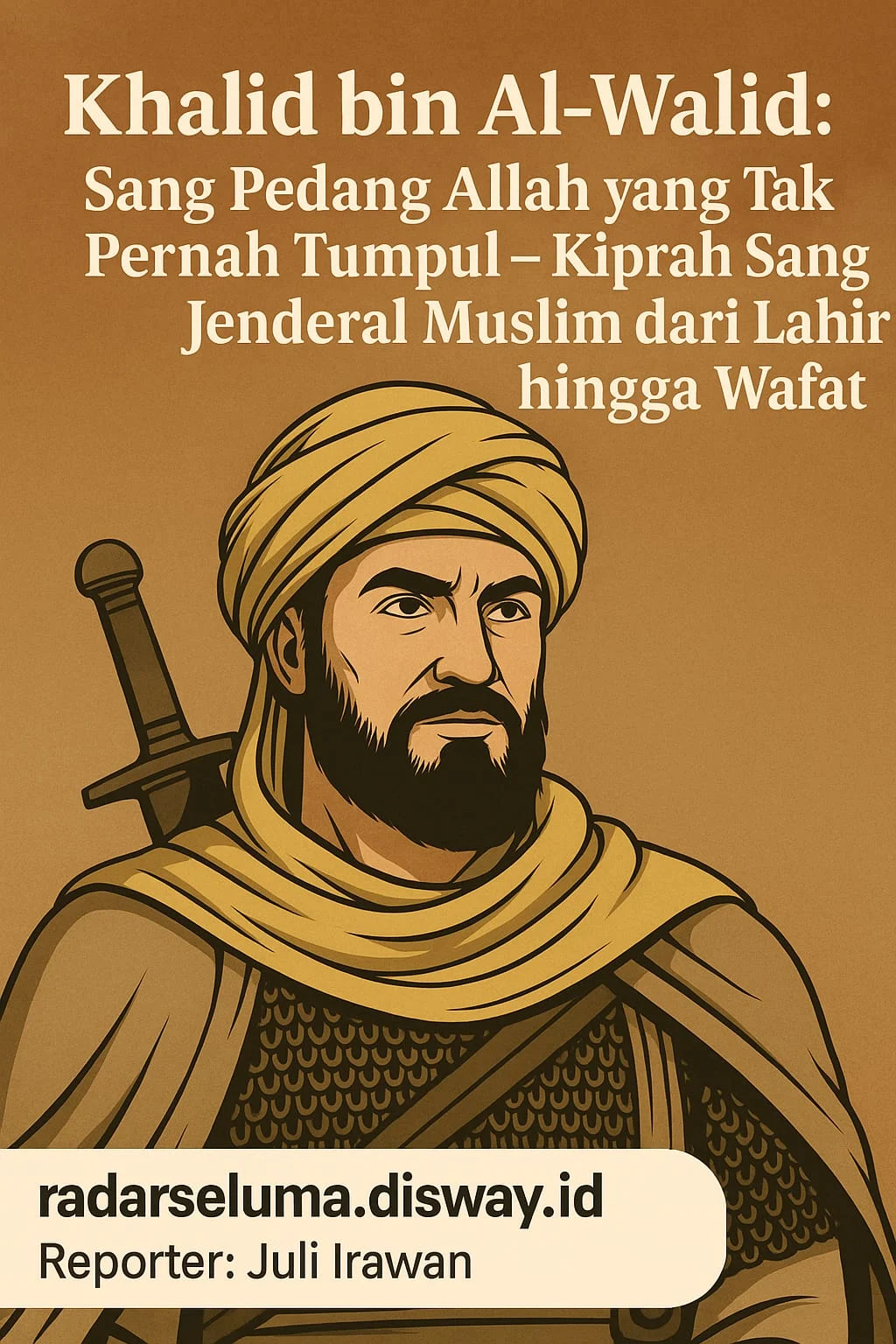 Karomah Khalid bin Walid: Si Pedang Allah yang Tak Pernah Terserang Racun