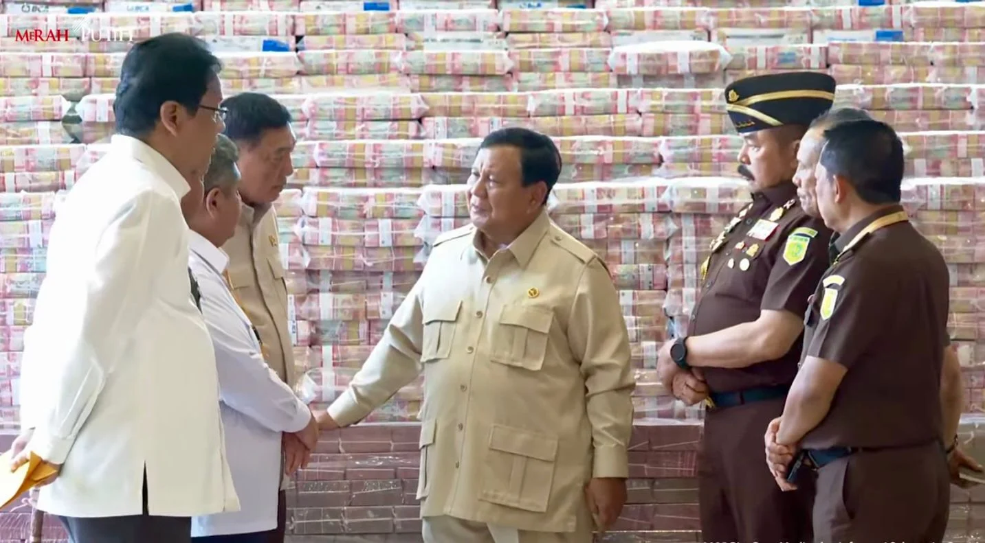 Kejagung Serahkan Rp 11,4 Triliun ke Kas Negara, Disaksikan Presiden Prabowo