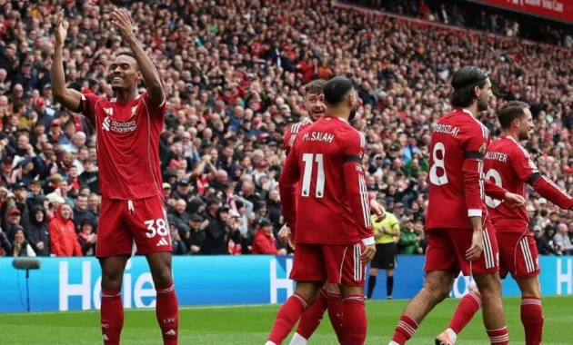 Kemenangan dramatis di Hill Dickinson! Liverpool taklukkan Everton 2-1