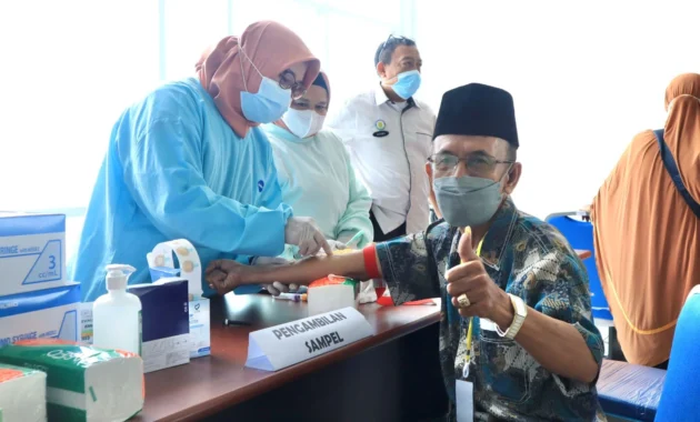 Kemenhaj Banten Lakukan Pemeriksaan Kesehatan Berkala untuk Jamaah Calon Haji