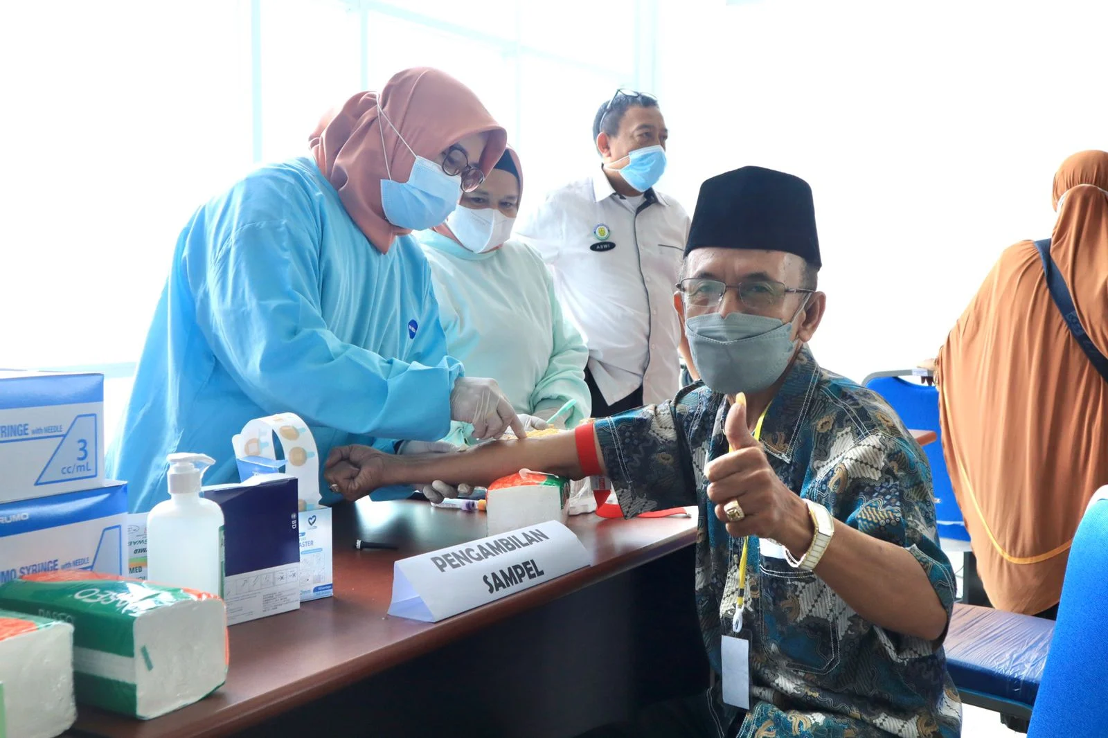 Kemenhaj Banten Lakukan Pemeriksaan Kesehatan Berkala untuk Jamaah Calon Haji