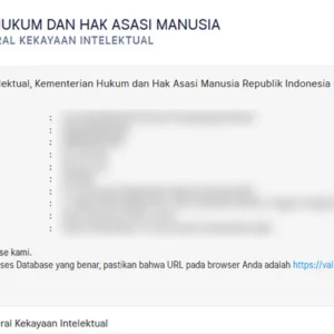 Kemenkum Aktifkan Notifikasi Perpanjangan Merek Berbasis Email