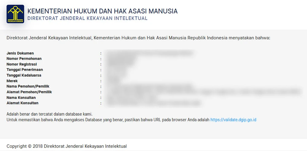 Kemenkum Aktifkan Notifikasi Perpanjangan Merek Berbasis Email