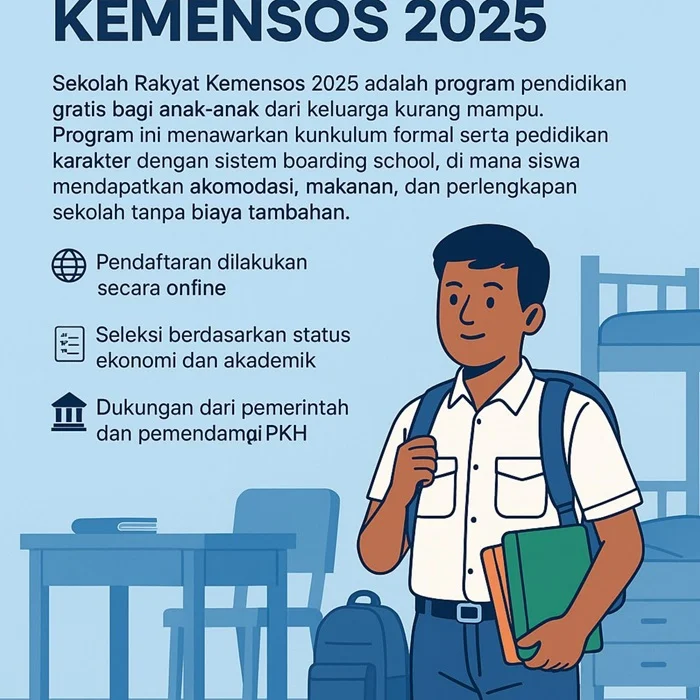 Kemensos Tidak Buka Pendaftaran, Fokus pada DTSEN untuk Program Sekolah Rakyat