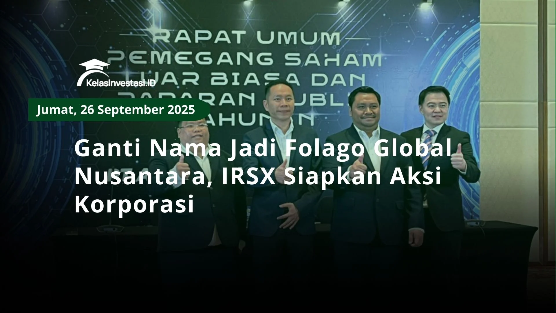 Kementerian Ekonomi Kreatif dan Folago Global Nusantara Bahas Peluang Monetisasi Kreator