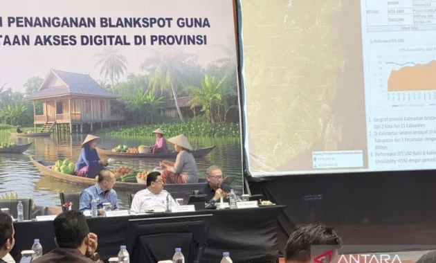 Kemkomdigi Akomodasi 722 Titik Layanan Internet BAKTI di Kalsel