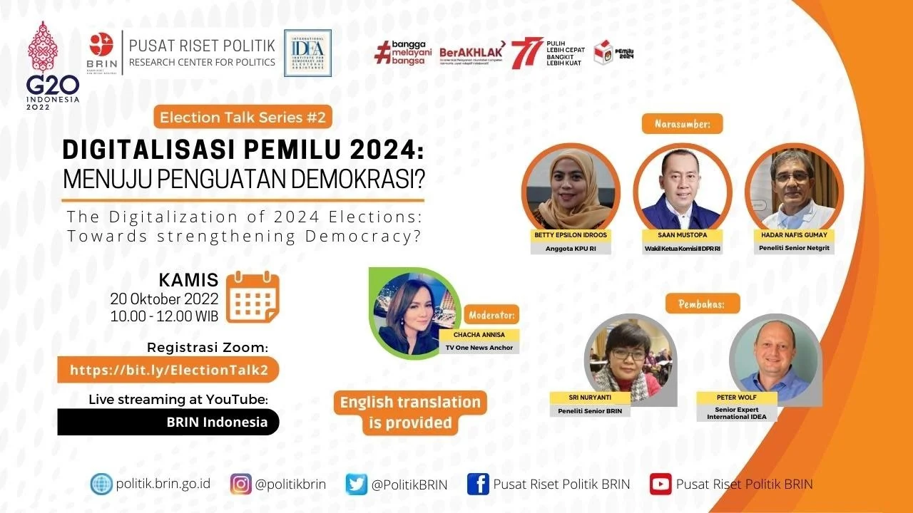Kepala BSKDN Tekankan Digitalisasi Pemilu Tetap Berlandaskan Prinsip Demokrasi