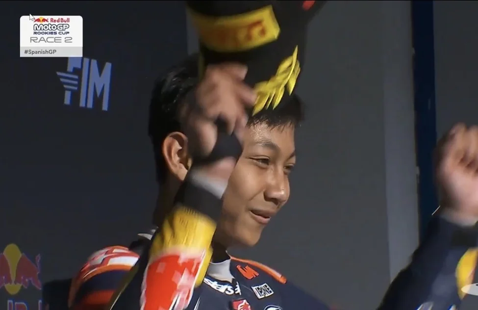 Kiandra Ramadhipa Belajar dari Pengalaman Balap Veda Ega dan Mario Aji