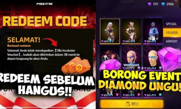 Kode Redeem Free Fire 2026 Terbaru: Cara Dapat Diamond, Skin Undersea, dan Skyboard Gratis!