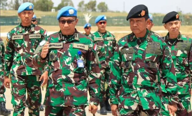 Komandan PMPP Kunjungi Prajurit TNI Luka di Lebanon