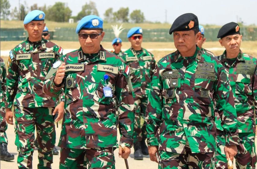 Komandan PMPP Kunjungi Prajurit TNI Luka di Lebanon