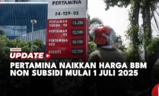 Kompak dengan Pertamina, BP‑AKR Naikkan Harga BBM, Ada yang Tembus Rp 25.560 per Liter Kompak dengan Pertamina, BP‑AKR Naikkan Harga BBM, Ada yang Tembus Rp 25.560 per Liter