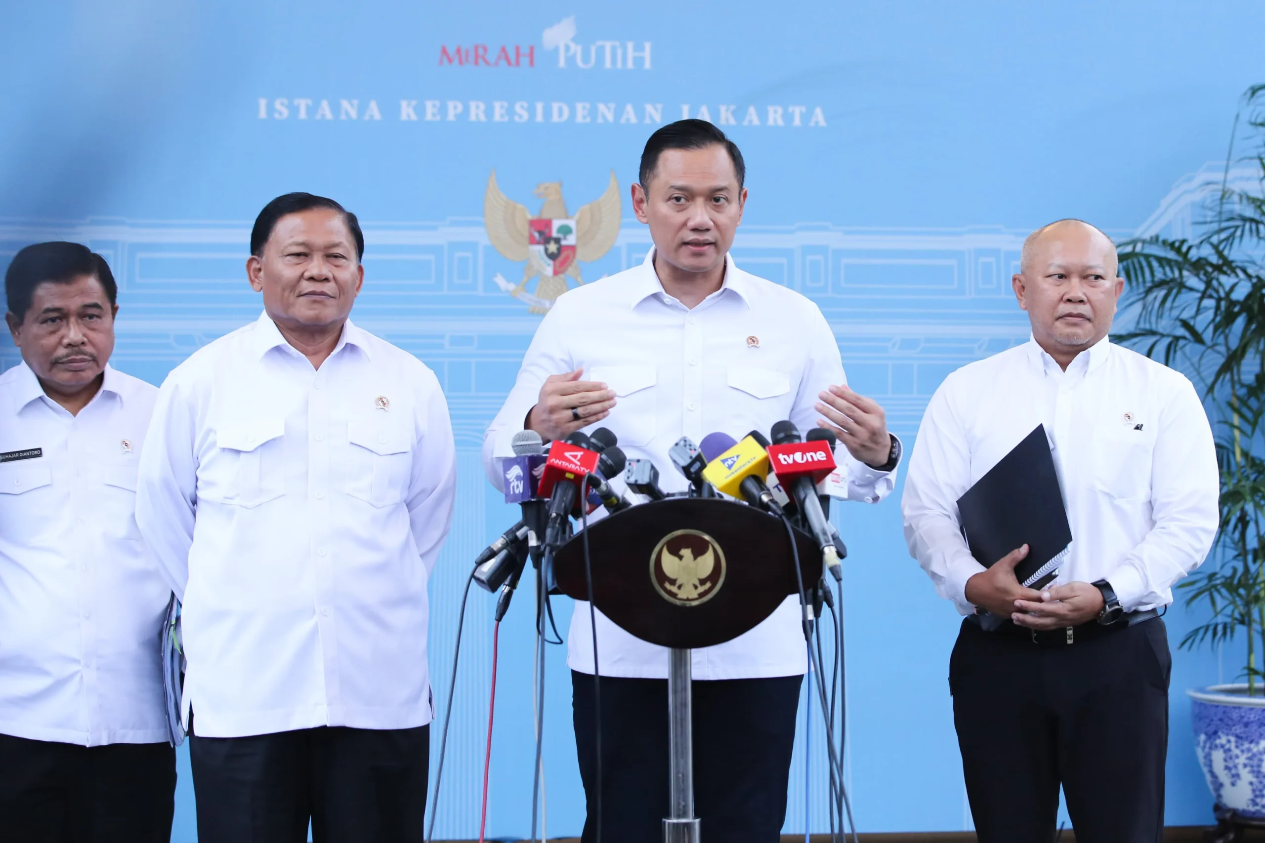 KSAD Temui Prabowo, Laporkan Progres Pembangunan Jembatan Strategis