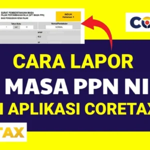 Lapor SPT nihil kini gampang: Cukup Pakai HP lewat aplikasi M-Pajak, Coretax melaju ke 18 juta aktivasi!