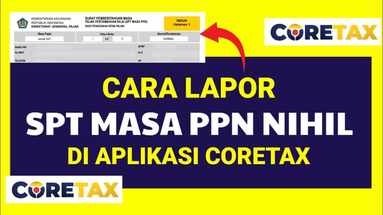 Lapor SPT nihil kini gampang: Cukup Pakai HP lewat aplikasi M-Pajak, Coretax melaju ke 18 juta aktivasi!
