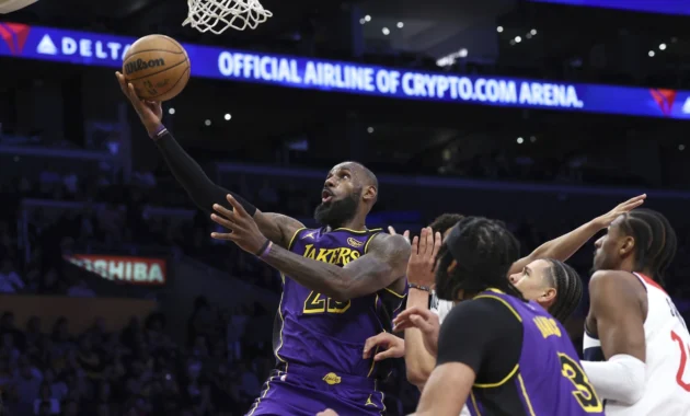 LeBron James Catat Triple‑Double ke‑125, Lakers Hajar Wizards dalam Pertarungan Epik