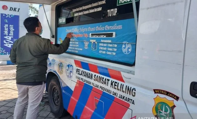 Lokasi Samsat Keliling yang Ditugaskan Polda Metro Jaya pada Hari Sabtu