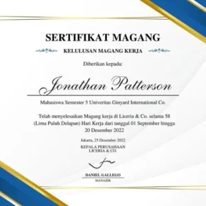 Magang Nasional Batch I Mendekati Penutupan, Tahap Akhir Menentukan Sertifikat dan Hak Peserta