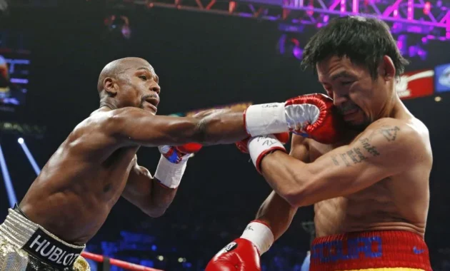 Manny Pacquiao vs Floyd Mayweather: Pertarungan Besar di The Sphere Terancam Karena Sengketa Kontrak