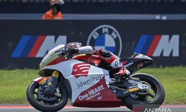 Mario Aji Mulai dari Urutan ke-17 di Moto2 Spanyol