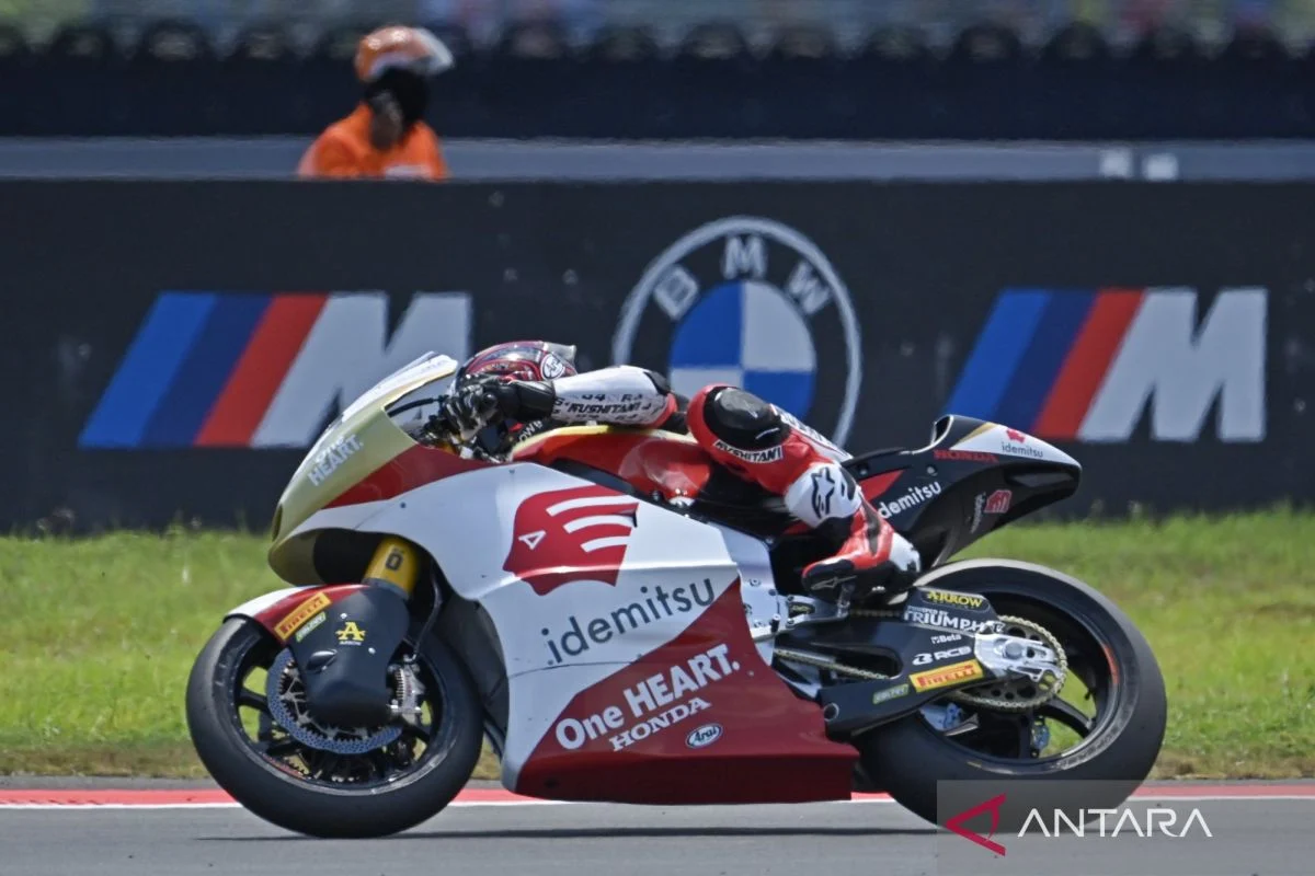 Mario Aji Mulai dari Urutan ke-17 di Moto2 Spanyol