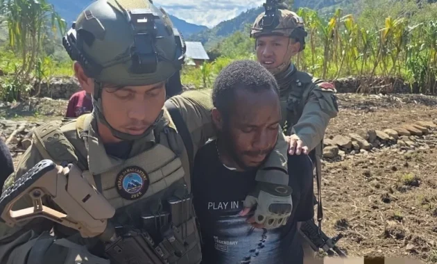 Melawan Saat Ditangkap, Satgas Damai Cartenz Tembak Seorang Anggota KKB di Puncak Jaya