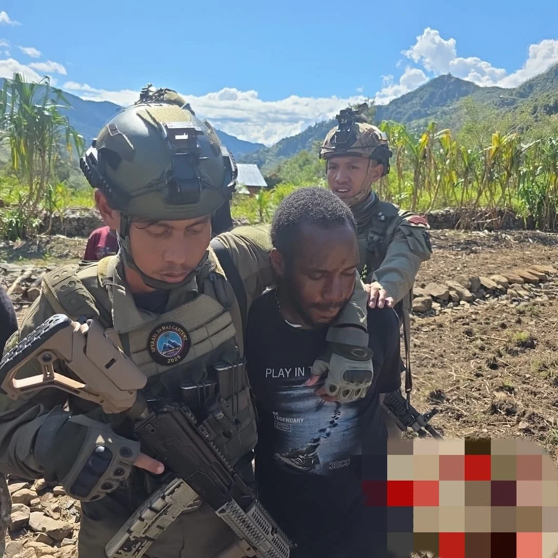 Melawan Saat Ditangkap, Satgas Damai Cartenz Tembak Seorang Anggota KKB di Puncak Jaya