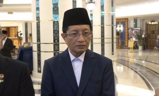 Menag Nasaruddin Temui Gus Salam, Minta Restu Nyalon Jadi Ketua Umum PBNU