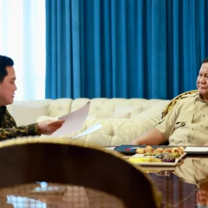 Menpora Erick Thohir Terima Penghargaan dari Presiden Prabowo di Munas IPSI