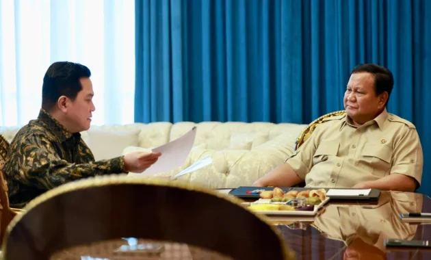 Menpora Erick Thohir Terima Penghargaan dari Presiden Prabowo di Munas IPSI