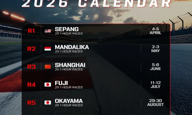 MGPA Sebut GT World Challenge Asia 2026 Akan Dihadiri Gentleman Driver