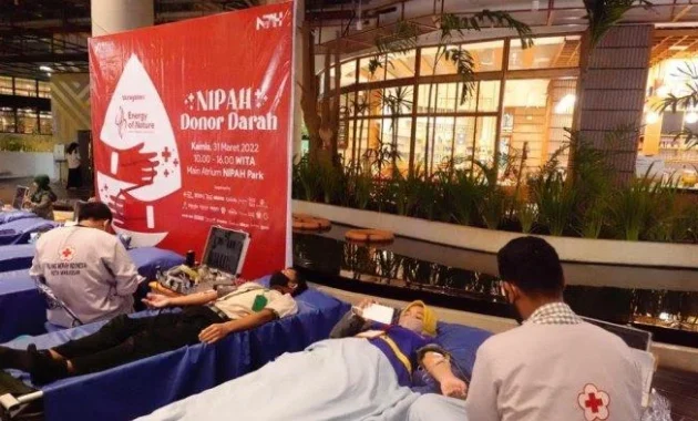 Nipah Park Kumpulkan 115 Kantong Darah untuk Aksi Sosial