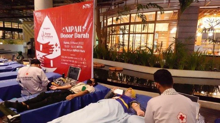 Nipah Park Kumpulkan 115 Kantong Darah untuk Aksi Sosial