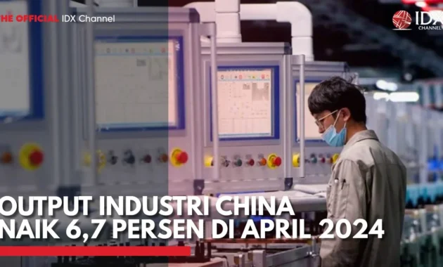 Output industri China tumbuh 6,1 persen pada kuartal I 2026