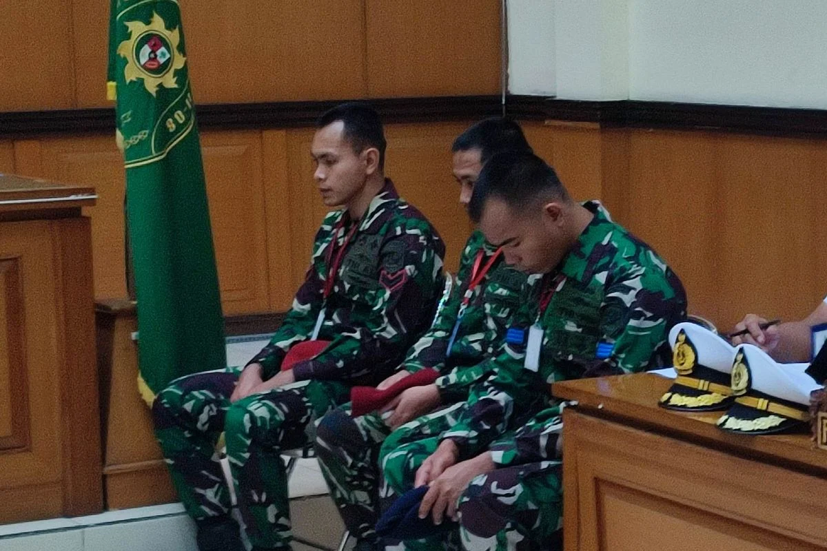 Paham Seluruh Isi Dakwaan, 4 Prajurit TNI Tidak Ajukan Nota Pembelaan Perkara Penyiraman Andrie Yunus