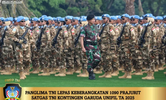 Panglima TNI Perintahkan Kontingen Indonesia di UNIFIL Masuk Bunker demi Keamanan