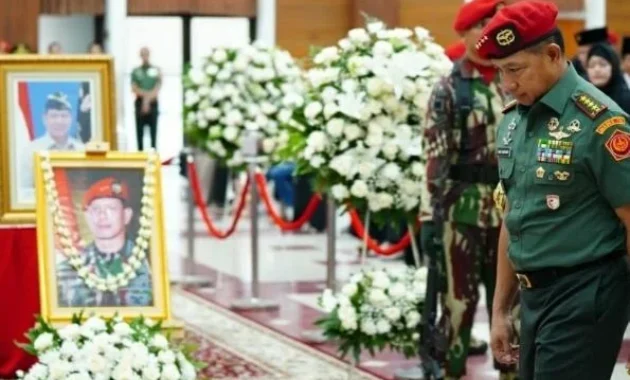 Panglima TNI Pimpin Pemakaman Jenazah Mayor Zulmi, Sebut Prajurit Terbaik dari Kopassus