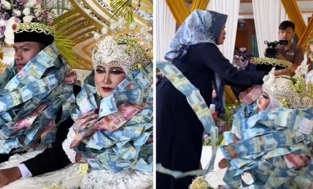 Pasangan Pengantin Halmahera Yudda & Yuni Raup Rp420 Juta dari Sumbangan Tamu, Fenomena Viral Mengguncang Media Sosial