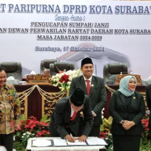 PDIP Tetapkan Syaifuddin Zuhri Jadi Ketua DPRD Surabaya Periode 2024-2029